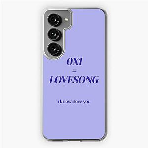 txt freeze Samsung Galaxy Soft Case