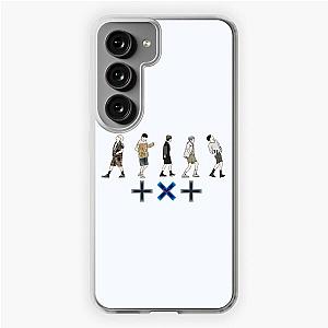 TXT 0X1=LOVESONG MV Walking minimalist with logo underneath Samsung Galaxy Soft Case