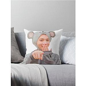TXT Kang Taehyun on VLive Wearing Mouse Hat Throw Pillow
