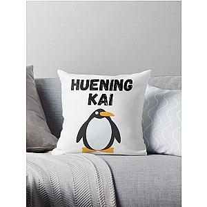 TXT Hueningkai Penguin Throw Pillow