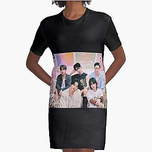 TXT Chaotic Wonderland  Graphic T-Shirt Dress