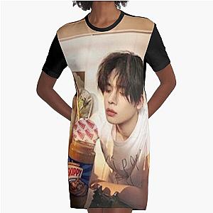 TXT Yeonjun Graphic T-Shirt Dress