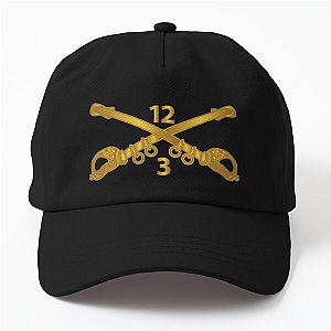 Army - 3rd Squadron - 12th Cavalry Branch wo Txt Dad Hat