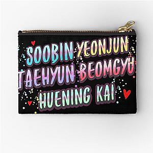 txt name Zipper Pouch