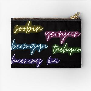 txt name tag Zipper Pouch