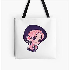 『 TXT 』Pink Haired Yeonjun All Over Print Tote Bag
