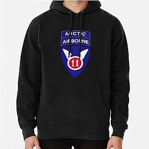 11th Airborne Division w Arctic Tab wo Txt X 300 Pullover Hoodie